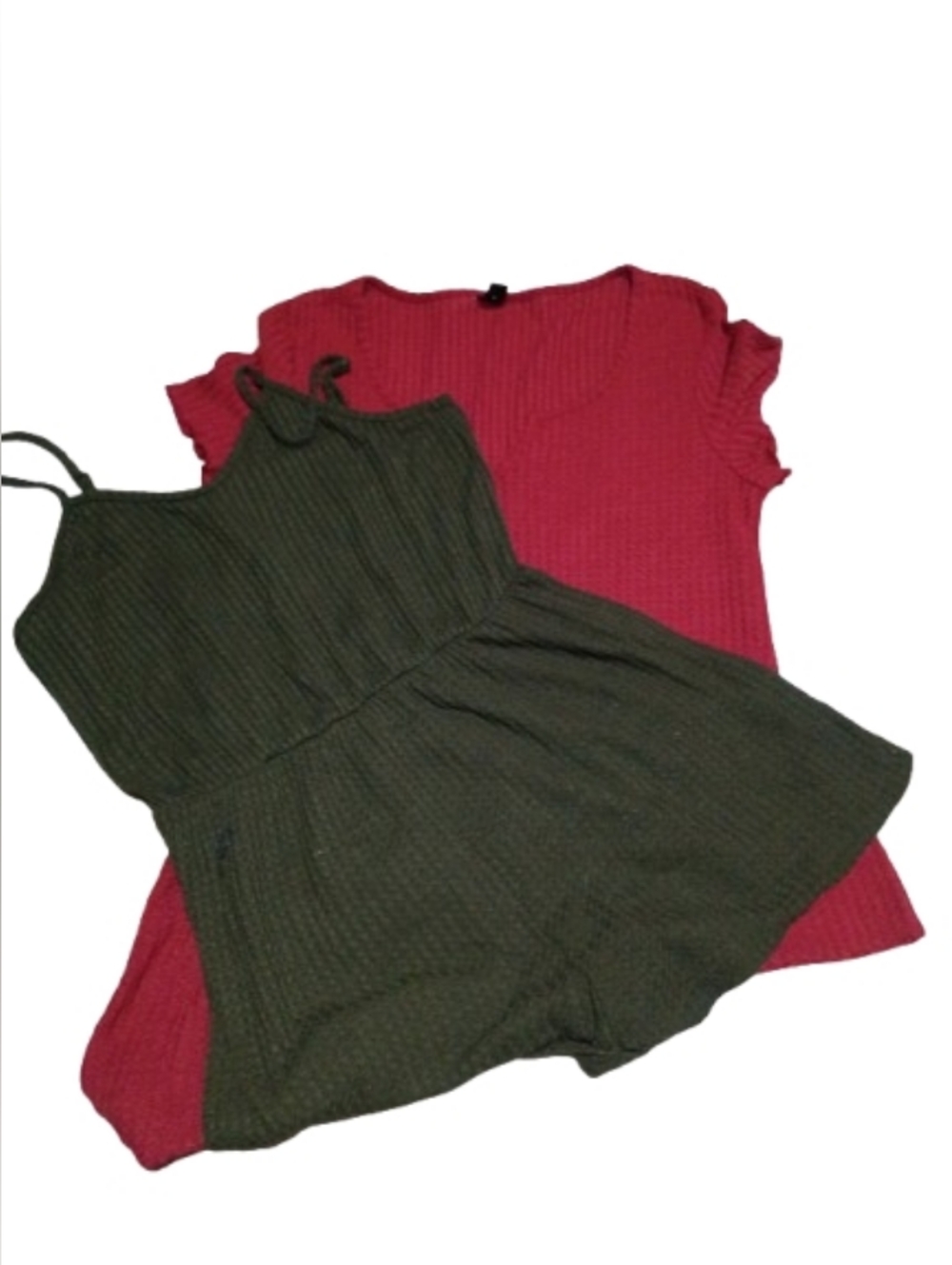 SHEIN Textured Romper Bundle